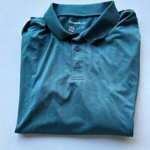 Reebok Golf Men's Deep Teal Polo 3XL